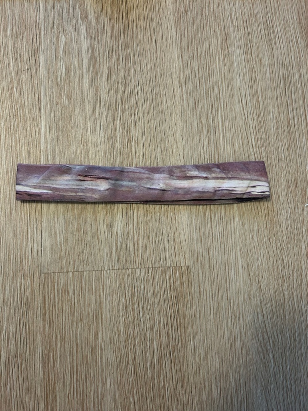 lululemon athletica Marble Print Elastic Headband in Mauve and Cream